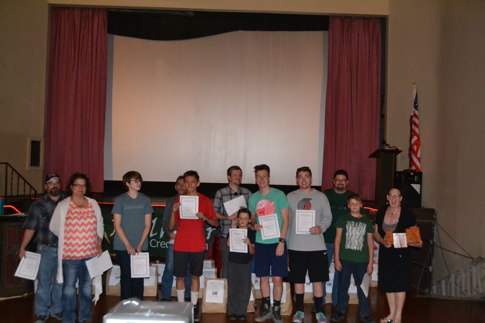 2019 crash course in film crew getting honored